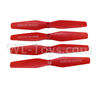 Visuo XS809HW XS809W Parts-Upgrade Propellers Parts,Main rotor blades(4pcs)-Red
