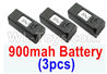 Visuo XS809HW XS809W Battery Parts-3.85V 900MAH Battery(3pcs)