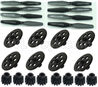 Visuo XS812 Main gear(8pcs)+ Motor Gear(8pcs)+Propellers(8pcs)