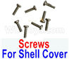 Visuo XS812 Screws for the Upper and lower shell cover