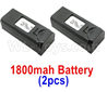 Visuo XS812 Battery Parts-3.85V 1800MAH Battery(2pcs)