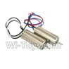 Wltoys Q242 Q242G DQ242 Q242K Parts-10 rotating Motor with red and blue wire(1pcs-CW) & Reversing-rotating Motor with black and white wire(1pcs-CCW) For WLTOYS DQ242 Q242 Q242G Q242K RC Quadcopter parts RC Drone parts