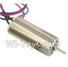 Wltoys Q242 Q242G DQ242 Q242K Parts-11 rotating Motor with red and blue wire(1pcs-CW) For WLTOYS DQ242 Q242 Q242G Q242K RC Quadcopter parts RC Drone parts