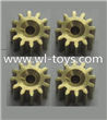 Wltoys Q202 Quadcopter parts-15 Small Copper gear for the motor(13 Teeth)-4pcs