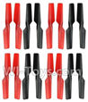 Wltoys Q222K Q222G Parts-08 Propellers, Main rotor blades(16pcs),Wltoys Q222K Q222G RC Drone Spare parts,Q222K RC Quadcopter Accessories,Q222G headless mode Replacement parts