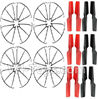 Wltoys Q222K Q222G Parts-13 Outer protect frame(16pcs) & Propellers(12pcs),Wltoys Q222K Q222G RC Drone Spare parts,Q222K RC Quadcopter Accessories,Q222G headless mode Replacement parts