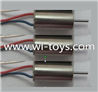Wltoys Q272 Parts-08 Main motor with Red and Blue wire(3pcs) Wl toys Q272 RC Quadcopter Q272 UFO Parts