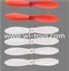 Wltoys Q272 Parts-11 Rotor blades,Propellers(6pcs) Wl toys Q272 RC Quadcopter Q272 UFO Parts