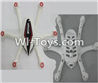 Wltoys Q282 Q282G Q282J parts-01 Upper and Bottom shell cover,Uppper canopy-White For WLTOYS Q282 RC Quadcopter parts RC Drone parts Wltoys Q282 Q282G Q282J parts-01 Upper and Bottom shell cover,Uppper canopy-White For WLTOYS Q282 RC Quadcopter parts RC Drone parts