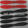 Wltoys Q282 Q282G Q282J parts-08 Main rotor blades,Propellers(6pcs) For WLTOYS Q282 RC Quadcopter parts RC Drone parts
