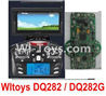 Wltoys Q282 parts-28 Transmitter And Circuit board(Include the 5.8G Image Return Display,Can only be used For DQ282 DQ282G Quadcopter) For WLTOYS Q282 RC Quadcopter parts RC Drone parts