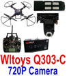 Wltoys Q303-C RC Quadcopter Drone(Include the Ordinary 2,000,000 Pixels Camera unit)