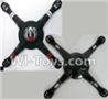 Wltoys Q303 Spare parts-01-01 Upper and Bottom shell body cover,Wltoys Q303 RC Quadcopter Drone Spare Parts Accessories,Wltoys Model Q303-A Q303-B Q303-C Replacement Accessories
