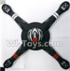 Wltoys Q303 Spare parts-01-02 Upper shell body cover,Wltoys Q303 RC Quadcopter Drone Spare Parts Accessories,Wltoys Model Q303-A Q303-B Q303-C Replacement Accessories