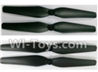 Wltoys Q303 Spare parts-09-01 Propellers,main rotor blades(4pcs),Wltoys Q303 RC Quadcopter Drone Spare Parts Accessories,Wltoys Model Q303-A Q303-B Q303-C Replacement Accessories