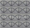 Wltoys Q303 Spare parts-10-03 Outer protect frame(16pcs),Wltoys Q303 RC Quadcopter Drone Spare Parts Accessories,Wltoys Model Q303-A Q303-B Q303-C Replacement Accessories