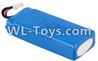 Wltoys Q323 Parts-10-01 Q323-11 7.4V 2300MAH Battery(1pcs),Wltoys Q323 RC Quadcopter Drone Spare Parts Accessories,Wltoys Model Q323-B Q323-C Q323-E Replacement Accessories