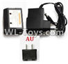 Wltoys Q323 Parts-10-06 Charger and Balance charger(With AU Version Plug),Wltoys Q323 RC Quadcopter Drone Spare Parts Accessories,Wltoys Model Q323-B Q323-C Q323-E Replacement Accessories