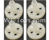 Wltoys Q323 Parts-11-02 Main gear(4pcs),Wltoys Q323 RC Quadcopter Drone Spare Parts Accessories,Wltoys Model Q323-B Q323-C Q323-E Replacement Accessories