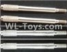 Wltoys Q323 Parts-13-01 Main shaft for the gear(2X Rotating Tooth+2X Reverse-Rotating Tooth),Wltoys Q323 RC Quadcopter Drone Spare Parts Accessories,Wltoys Model Q323-B Q323-C Q323-E Replacement Accessories