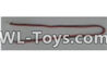 Wltoys Q323 Parts-25 Red U shape plate light line,Wltoys Q323 RC Quadcopter Drone Spare Parts Accessories,Wltoys Model Q323-B Q323-C Q323-E Replacement Accessories