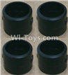 Wltoys Q333 Spare Parts-18-02 Adapter sleeve(4pcs),Wltoys Q333 RC Quadcopter Drone Spare Parts Accessories,Wltoys Model Q333 Replacement Accessories