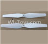 Wltoys Q333 Spare Parts-27-01 Propellers,Main rotor blades(2pcs)-White,Wltoys Q333 RC Quadcopter Drone Spare Parts Accessories,Wltoys Model Q333 Replacement Accessories