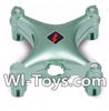 Wltoys Q343 Spare Parts-02 Upper and Bottom shell cover cover-Gray,Wltoys Q343 RC Quadcopter Drone Spare Parts Accessories,Wltoys Model Q343 Q343B Q343C Replacement Accessories