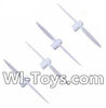 Wltoys Q343 Spare Parts-03-01 Propellers,Main rotor blades(4pcs),Wltoys Q343 RC Quadcopter Drone Spare Parts Accessories,Wltoys Model Q343 Q343B Q343C Replacement Accessories