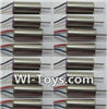 Wltoys Q343 Spare Parts-07-02 clockwise rotating Motor with Red and Blue wire(8pcs) & counterclockwise Reversing-rotating Motor with Black and white wire(8pcs),Wltoys Q343 RC Quadcopter Drone Spare Parts Accessories,Wltoys Model Q343 Q343B Q343C Replaceme