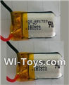 Wltoys Q343 Spare Parts-09-02 Official 3.7V 150MAH Battery(2pcs),Wltoys Q343 RC Quadcopter Drone Spare Parts Accessories,Wltoys Model Q343 Q343B Q343C Replacement Accessories