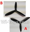 Wltoys Q353 Spare Parts-09-01 Q323-09 Main rotor blades,Propellers(2pcs-A+B),Wltoys Q353 RC Quadcopter Drone Spare Parts Accessories,Wltoys Model Q353 Aeroamphibious Air Land Sea Mode Replacement Parts