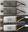 Wltoys Q353 Spare Parts-19-01 Reversing-rotating Motor with Blue and Yellow wire(2pcs) & rotating Motor with red and Black wire(2pcs),Wltoys Q353 RC Quadcopter Drone Spare Parts Accessories,Wltoys Model Q353 Aeroamphibious Air Land Sea Mode Replacement Pa