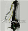 Wltoys Q353 Spare Parts-24-02 Front and Right Motor seat assembly(with Yellow and Blue wire)-1 set,Wltoys Q353 RC Quadcopter Drone Spare Parts Accessories,Wltoys Model Q353 Aeroamphibious Air Land Sea Mode Replacement Parts