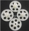 Wltoys Q393 Spare Spare Parts-08 Main gear(4pcs),Wltoys Q393 Q393-A Q393-C Q393-E RC Quadcopter Drone Spare Parts Accessories,Wltoys Model Q393 Replacement Accessories