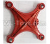 Wltoys Q606 Spare parts-02-02 Upper shell cover-Red,Wltoys Q606 RC Quadcopter Drone Spare Parts Accessories,Wltoys Model Q616 Mini Drone Replacement Accessories
