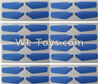 Wltoys Q626 Q626-B Parts-09-02 Main rotor blades,Propellers(32pcs)-Blue,Wltoys Q626 Q626-B RC Quadcopter Drone Spare Parts Accessories,Wltoys Model Q626 Replacement Accessories