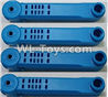 Wltoys Q626 Q626-B Parts-10-01 Reversing-rotating Arm unit(2pcs CCW) & Rotating arm unit(2pcs CW)-Blue,Wltoys Q626 Q626-B RC Quadcopter Drone Spare Parts Accessories,Wltoys Model Q626 Replacement Accessories