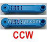 Wltoys Q626 Q626-B Parts-10-02 Reversing-rotating Arm unit(2pcs CCW)-Blue,Wltoys Q626 Q626-B RC Quadcopter Drone Spare Parts Accessories,Wltoys Model Q626 Replacement Accessories