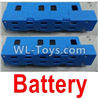 Wltoys Q626 Q626-B Parts-12-02 LI-Poli Battery(2pcs)-Blue,Wltoys Q626 Q626-B RC Quadcopter Drone Spare Parts Accessories,Wltoys Model Q626 Replacement Accessories