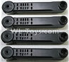 Wltoys Q626 Q626-B Parts-22-01 Reversing-rotating Arm unit(2pcs CCW) & Rotating arm unit(2pcs CW)-Black,Wltoys Q626 Q626-B RC Quadcopter Drone Spare Parts Accessories,Wltoys Model Q626 Replacement Accessories