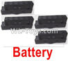 Wltoys Q626 Q626-B Parts-24-03 LI-Poli Battery(4pcs)-Black,Wltoys Q626 Q626-B RC Quadcopter Drone Spare Parts Accessories,Wltoys Model Q626 Replacement Accessories