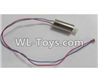 Wltoys Q626 Q626-B Parts-31 Rotating Motor with red and Blue wire(1pcs)-L170,Wltoys Q626 Q626-B RC Quadcopter Drone Spare Parts Accessories,Wltoys Model Q626 Replacement Accessories