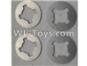 Wltoys Q626 Q626-B Parts-34 Gasket Kit(4pcs),Wltoys Q626 Q626-B RC Quadcopter Drone Spare Parts Accessories,Wltoys Model Q626 Replacement Accessories