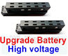 Wltoys Q636-B Parts-14-02 Q636-B-03 Upgrade Battery(2pcs)-More high voltage-3.8V 940mAh 20C,Wltoys Q636-B RC Quadcopter Drone Spare Parts Accessories,Wltoys Wltech Q636 Q636-B Replacement Accessories