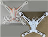 Wltoys Q696 Parts-01-01 Upper and Bottom body shell cover,Wltoys Q696 RC Quadcopter Drone Spare Parts Accessories,Wltoys Model Q696 Replacement Accessories