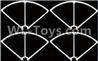 Wltoys Q696 Parts-03-01 Outer protect frame(4pcs),Wltoys Q696 RC Quadcopter Drone Spare Parts Accessories,Wltoys Model Q696 Replacement Accessories