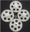 Wltoys Q696 Parts-12-02 Q393-08 Main gear(4pcs),Wltoys Q696 RC Quadcopter Drone Spare Parts Accessories,Wltoys Model Q696 Replacement Accessories