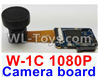 Wltoys Q696 Parts-42 Q696-C-05 W-1C 1080P wide-angle Camera board,Wltoys Q696 RC Quadcopter Drone Spare Parts Accessories,Wltoys Model Q696 Replacement Accessories