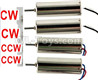 Wltoys Q818 Main motor(4pcs-2X CW + 2X CCW)